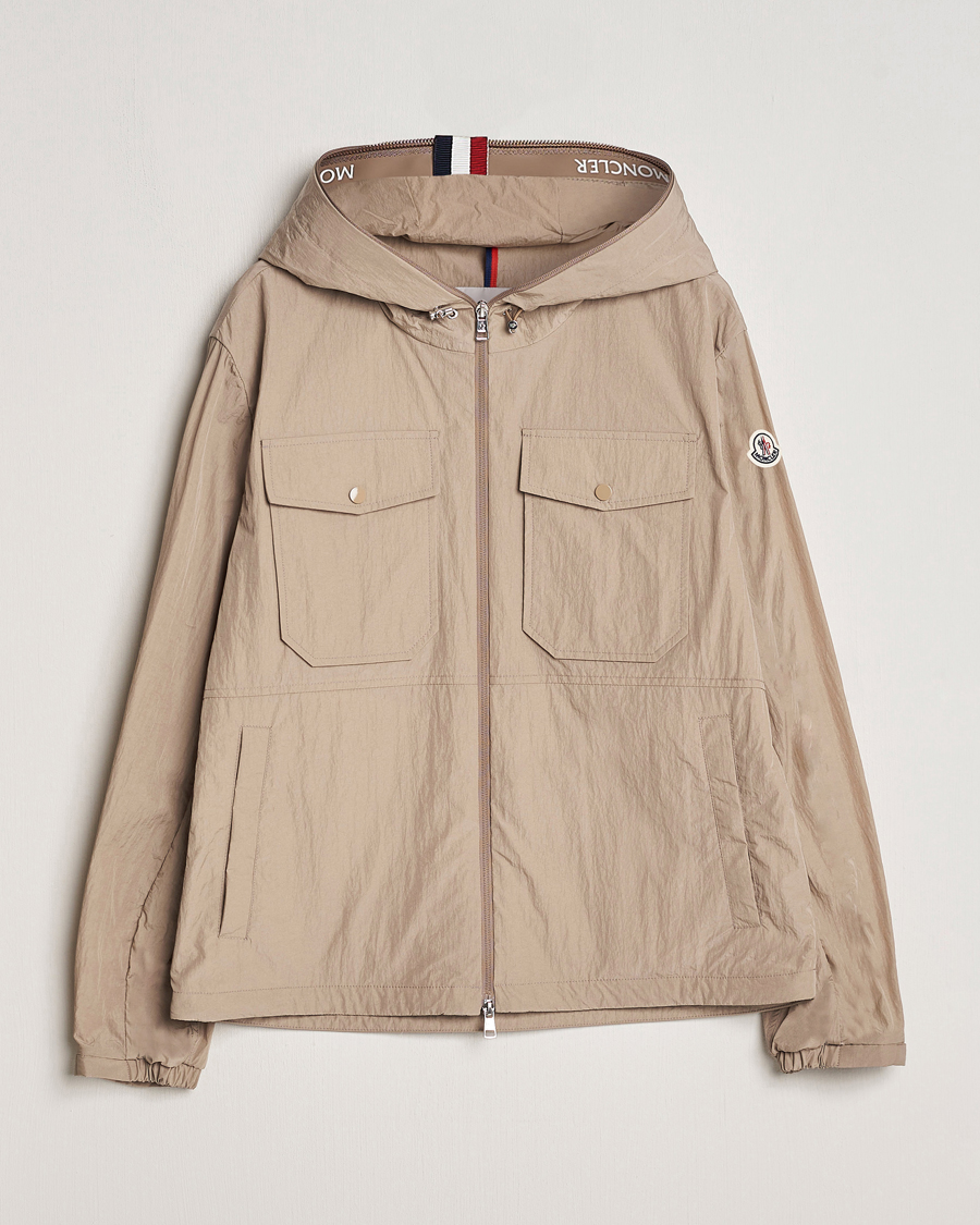 Men | Coats & Jackets | Moncler | Plessur Hooded Field Jacket Beige