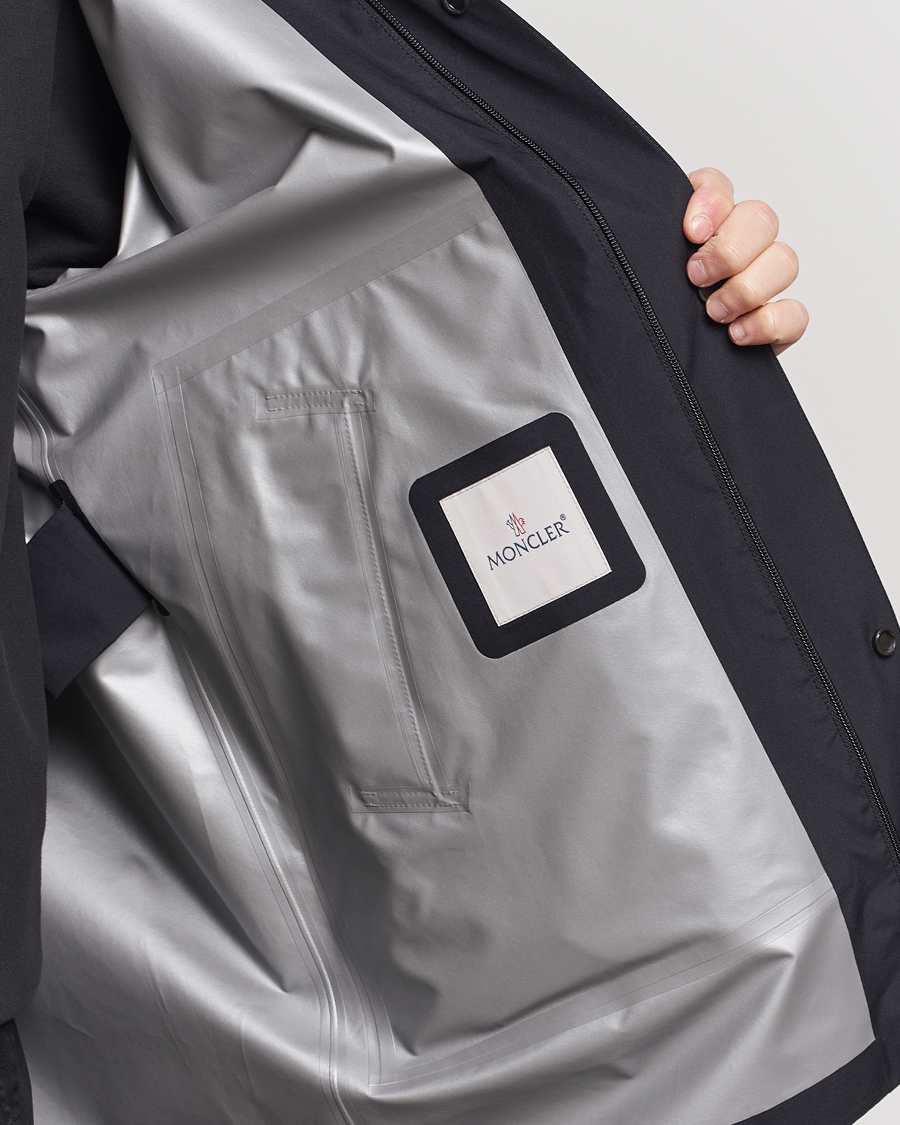 Men | Coats & Jackets | Moncler | Mongioia Technical Rain Coat Navy