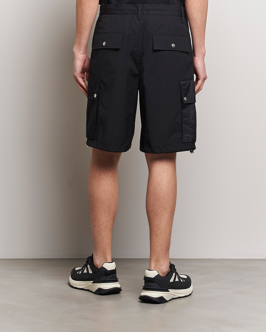 Men | Shorts | Moncler | Cotton Cargo Shorts Black