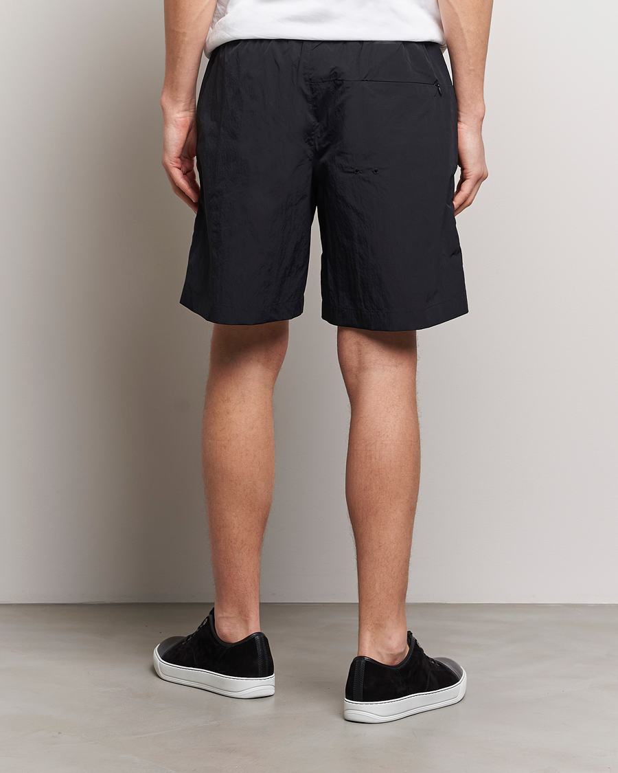 Men | Swimwear | Moncler | Lettering Logo Swim Shorts Black