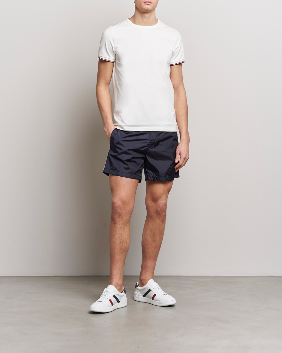 Men | Swimwear | Moncler | Nylon Swim Shorts Navy