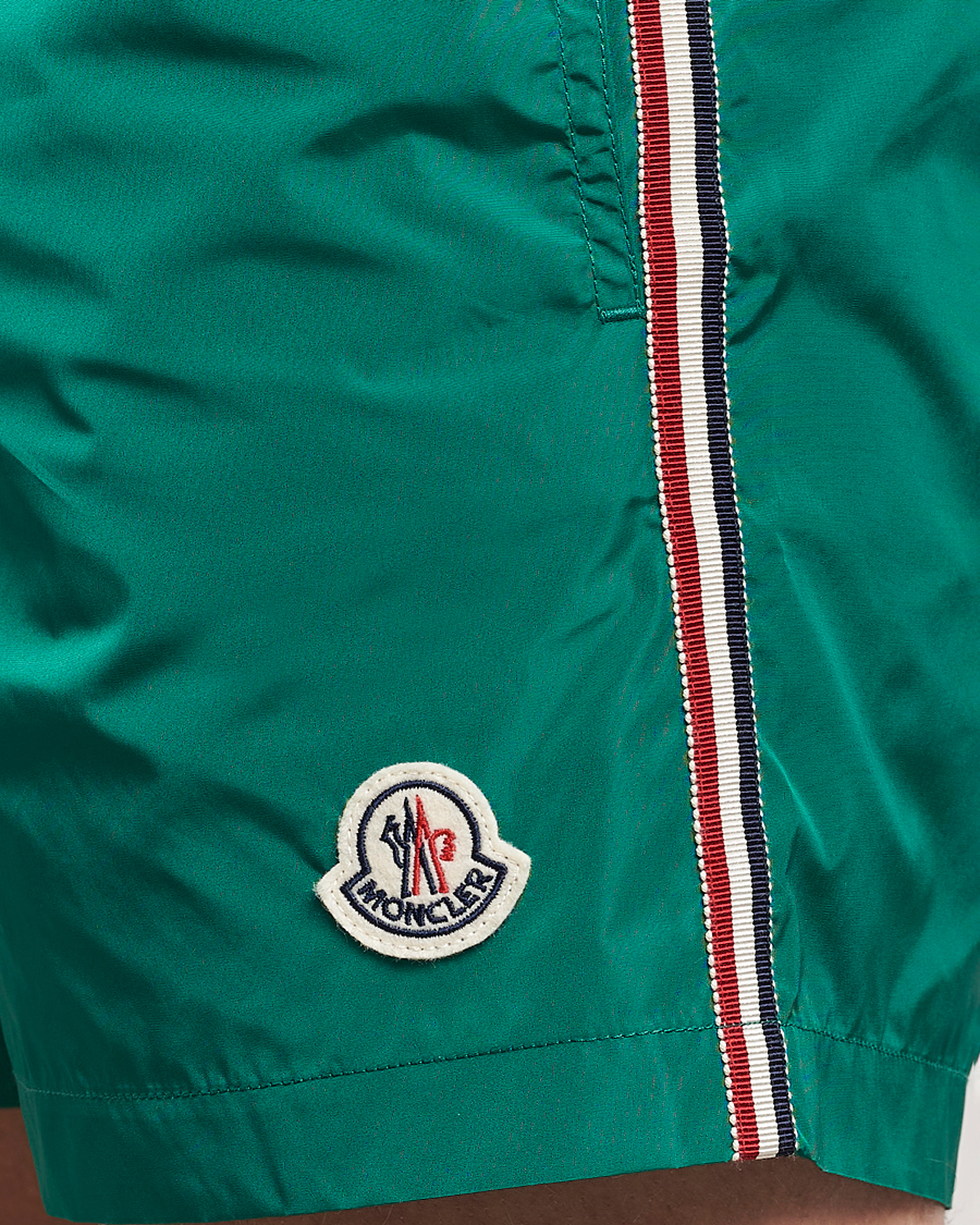 Men | Swimwear | Moncler | Nylon Swim Shorts Emerald Green