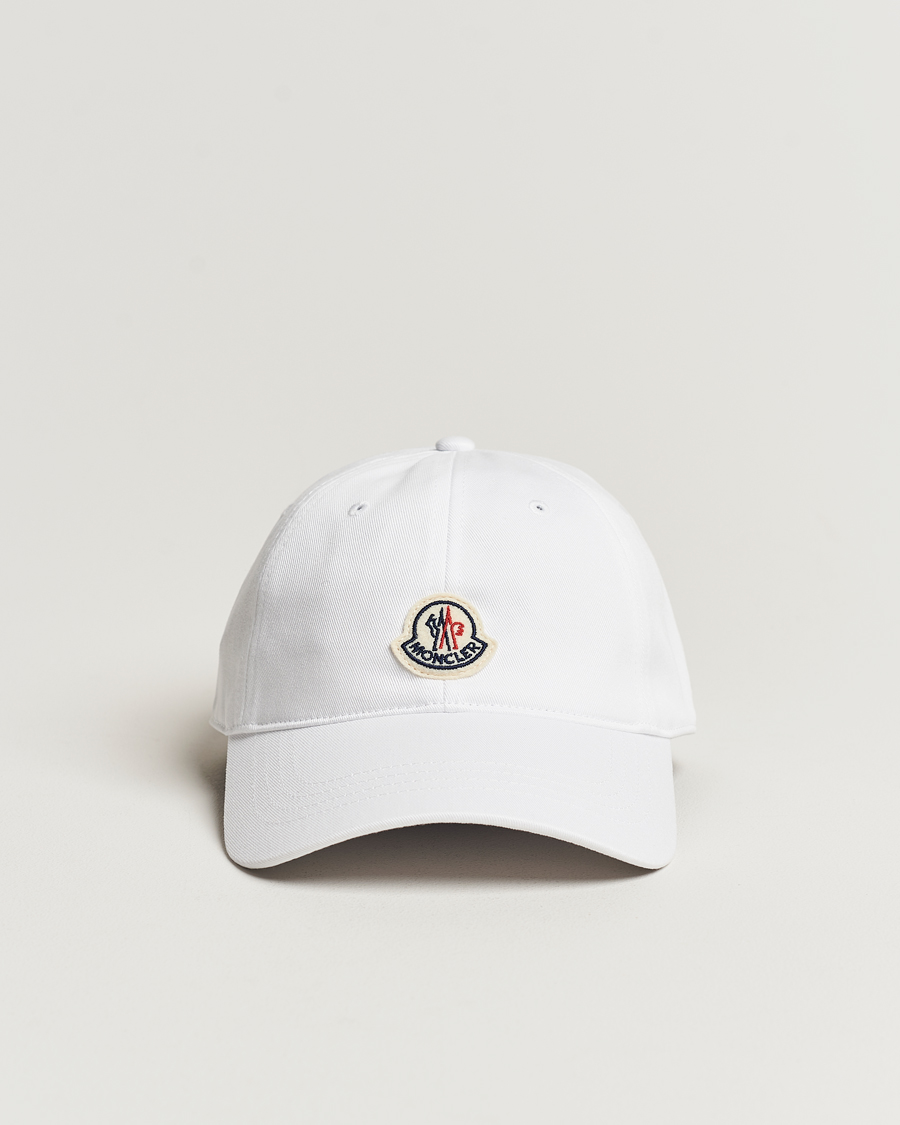 Men | Moncler Baseball Cap White | Moncler | Baseball Cap White
