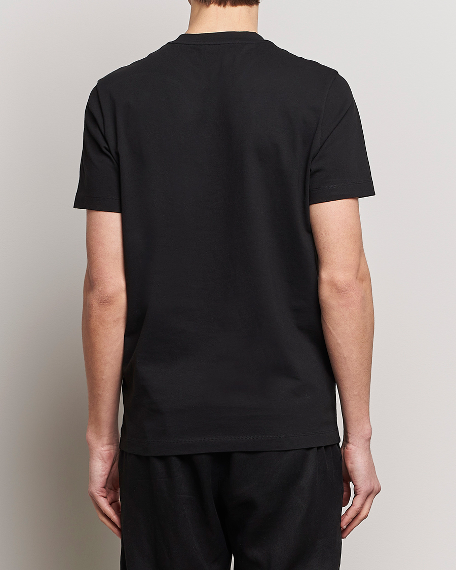 Men | T-Shirts | Moncler | Lettering Logo T-Shirt Black