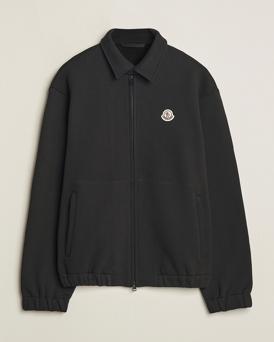 Men | Sweaters & Knitwear | Moncler | Full Zip Blouson Black