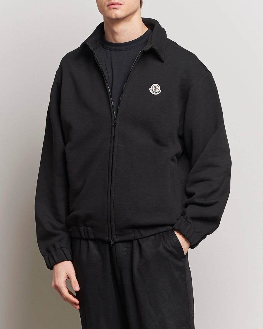 Men | Sweaters & Knitwear | Moncler | Full Zip Blouson Black