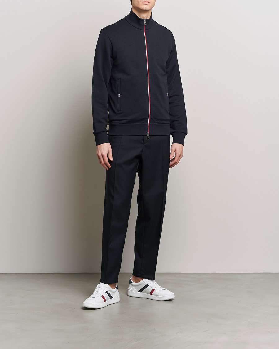 Men | Sweaters & Knitwear | Moncler | Full Zip Cardigan Navy
