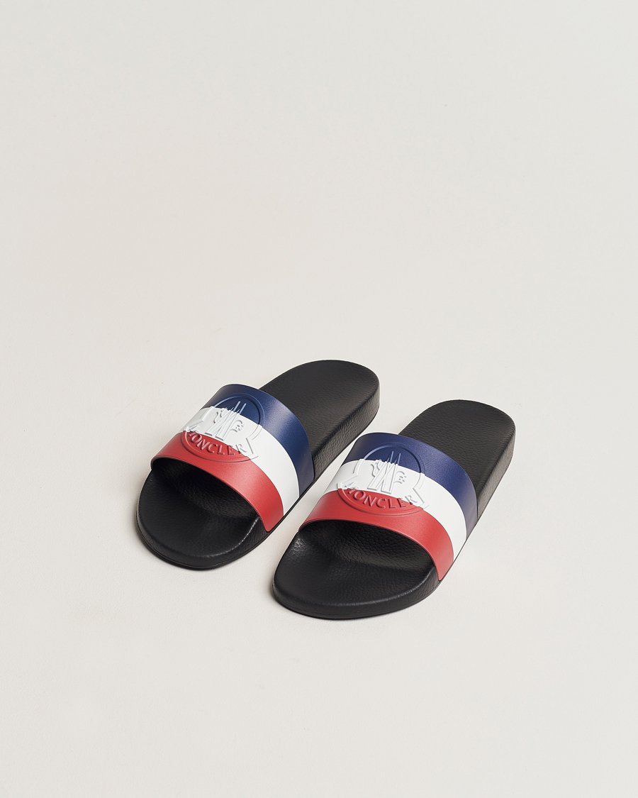 Men | Shoes | Moncler | Basile Slides Black
