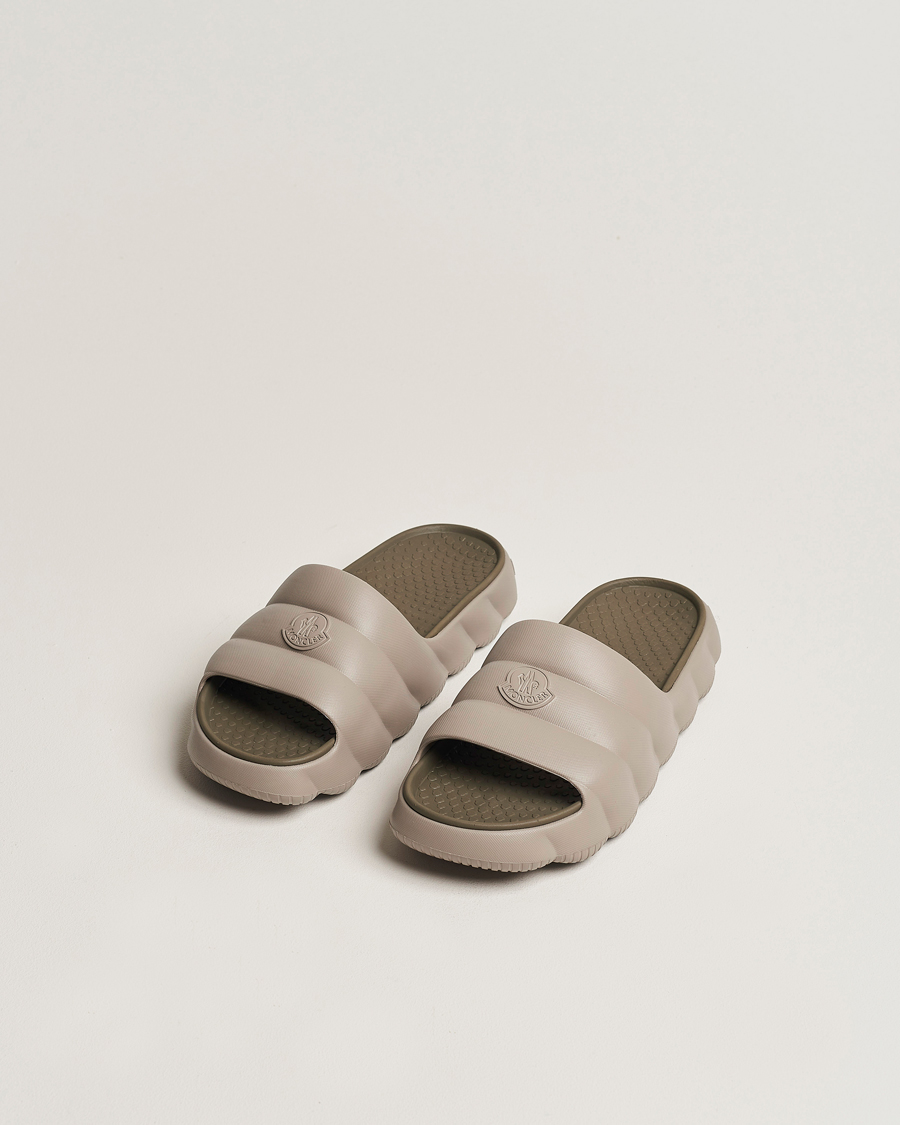 Men | Moncler Lilo Slides Beige | Moncler | Lilo Slides Beige