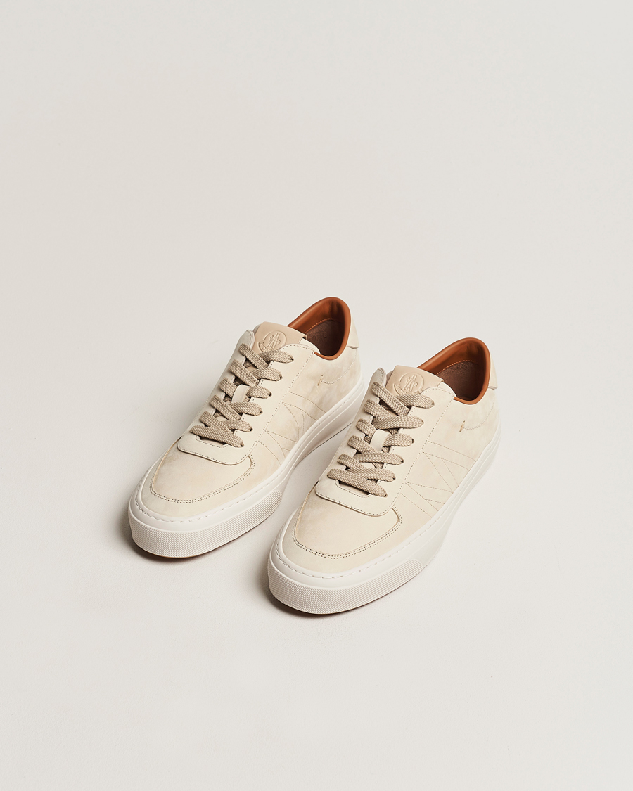 Men | Moncler Monclub Low Sneakers Off White | Moncler | Monclub Low Sneakers Off White