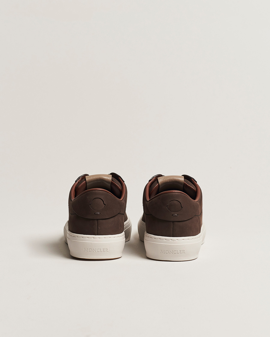 Men | Moncler Monclub Low Sneakers Dark Brown | Moncler | Monclub Low Sneakers Dark Brown