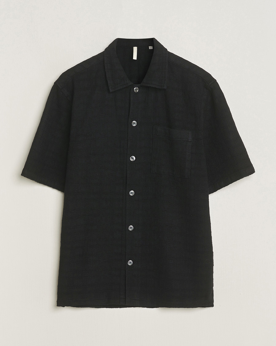 Men | Shirts | Sunflower | Spacey Shirt Black