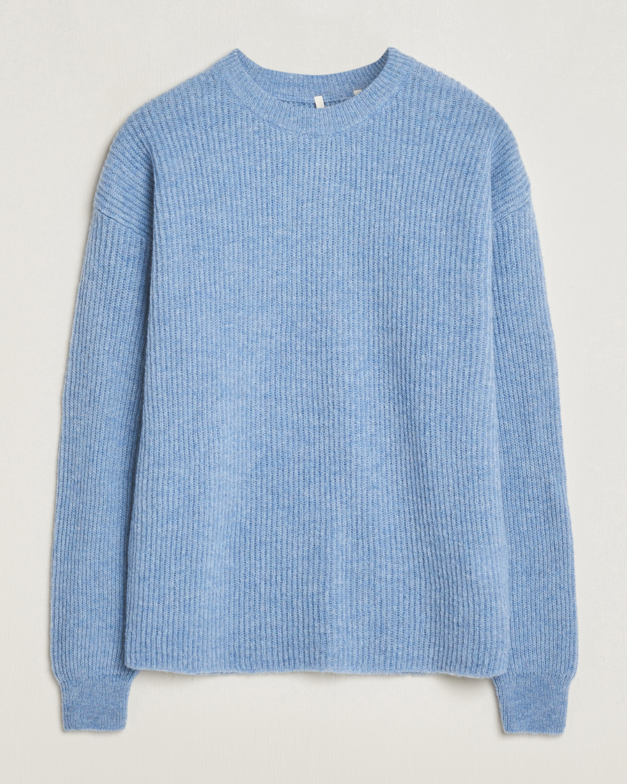 Men | Sweaters & Knitwear | Sunflower | Air Rib Knit Blue