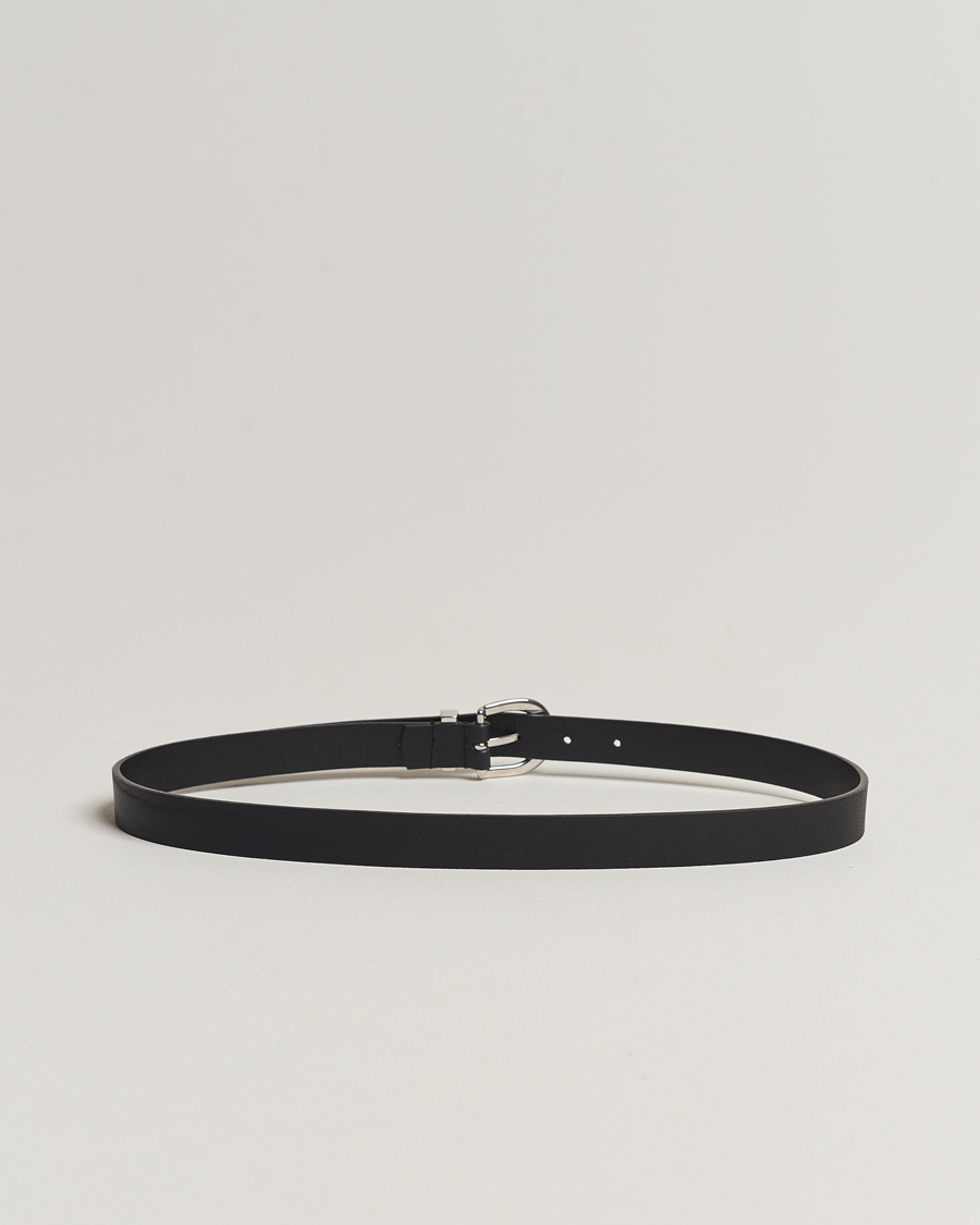 Men | Sunflower Simple Belt 2,5 cm Black | Sunflower | Simple Belt 2,5 cm Black