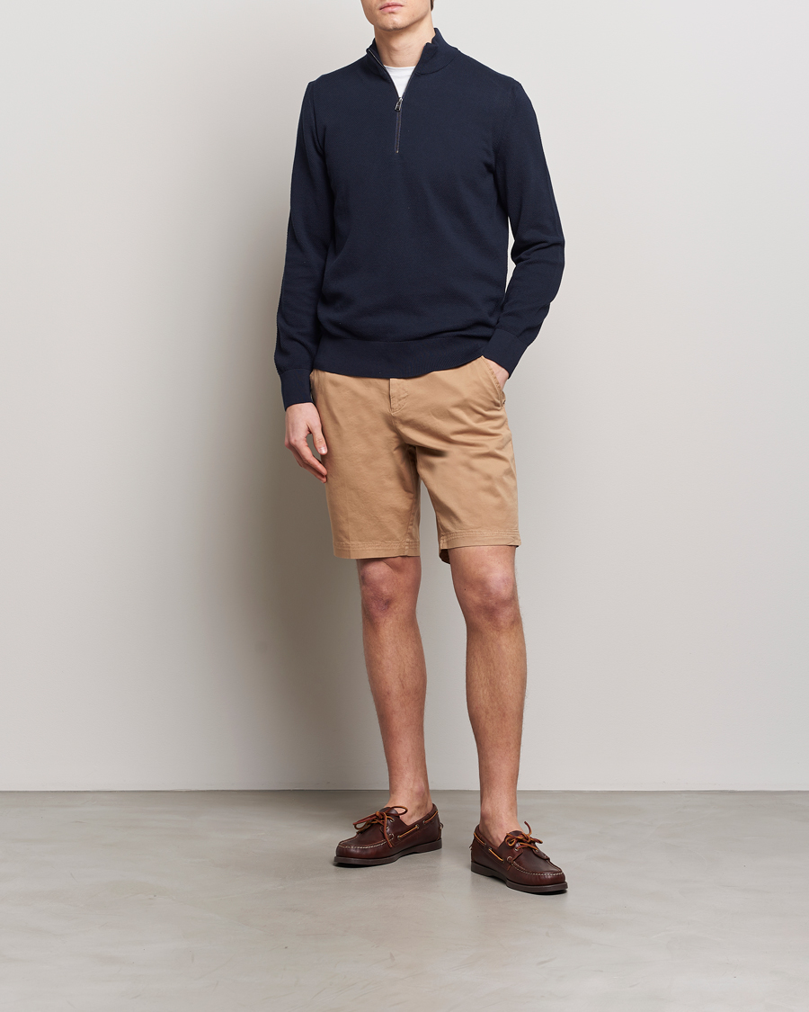 Men | Shorts | BOSS BLACK | Slice Cotton Shorts Medium Beige