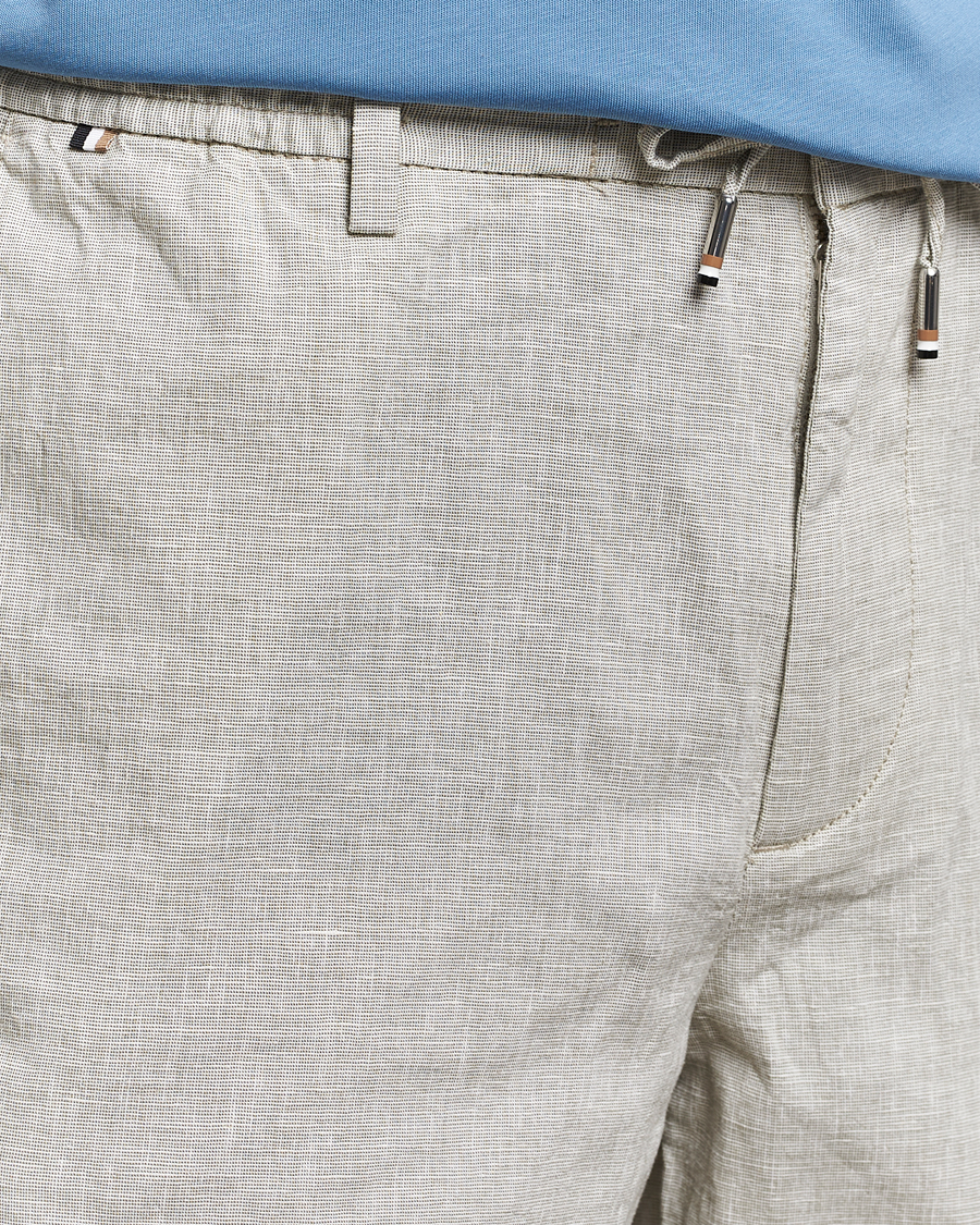 Men | Shorts | BOSS BLACK | Kane Drawstring Shorts Open Green