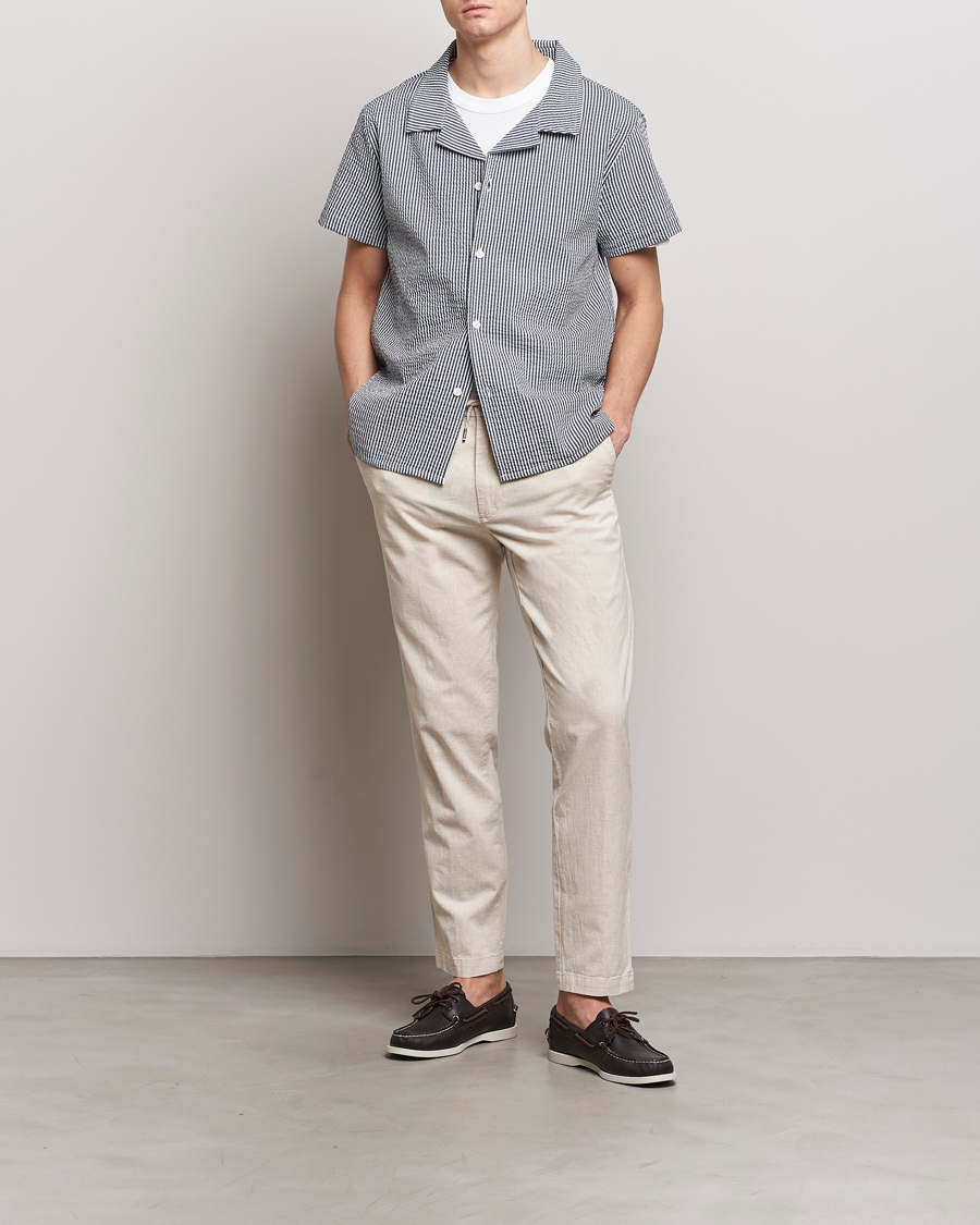 Men | Trousers | BOSS BLACK | Kane Drawstring Pants Light Beige