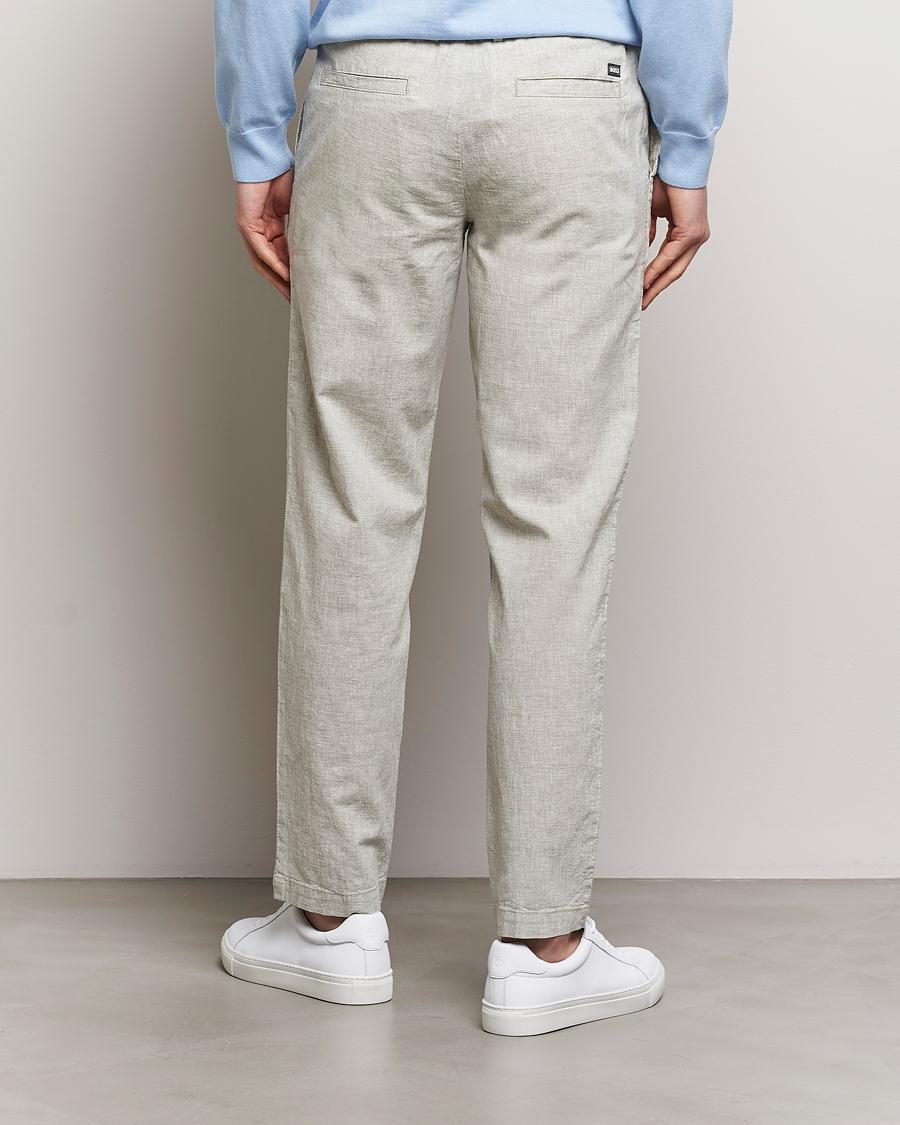 Men | Trousers | BOSS BLACK | Kane Drawstring Pants Open Green