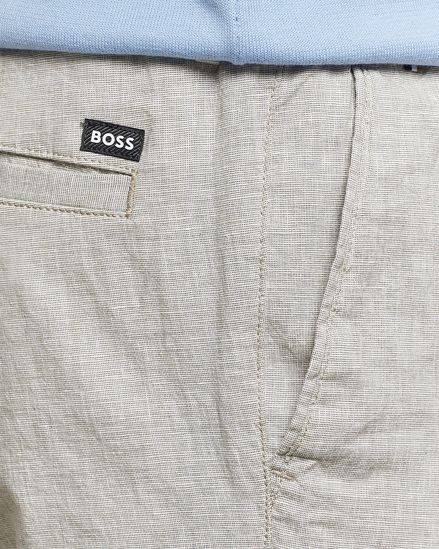 Men | Trousers | BOSS BLACK | Kane Drawstring Pants Open Green