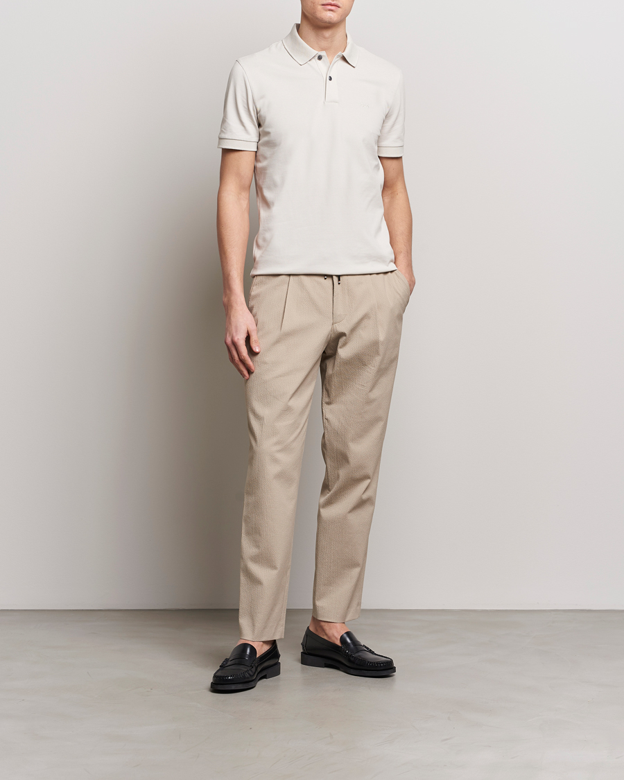 Men | Polo Shirts | BOSS BLACK | Pallas Polo Open White