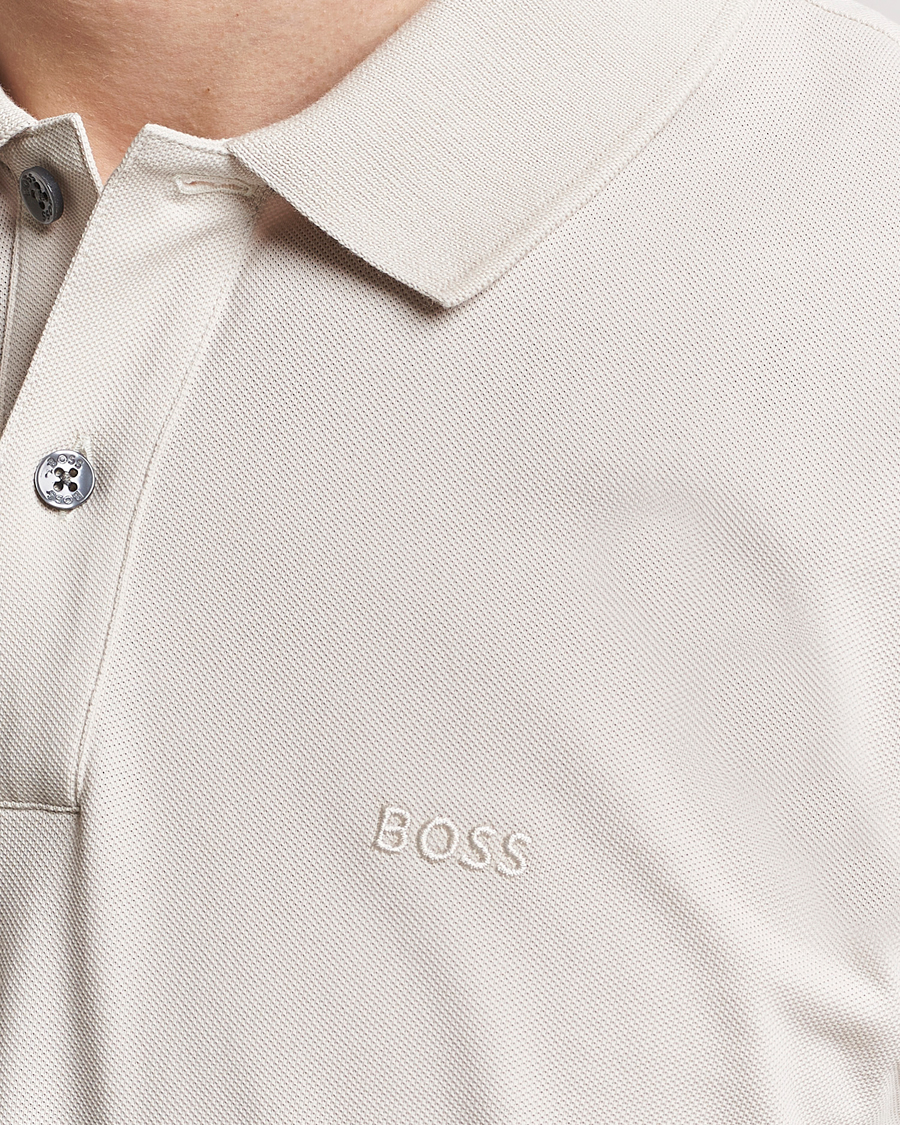 Men | Polo Shirts | BOSS BLACK | Pallas Polo Open White