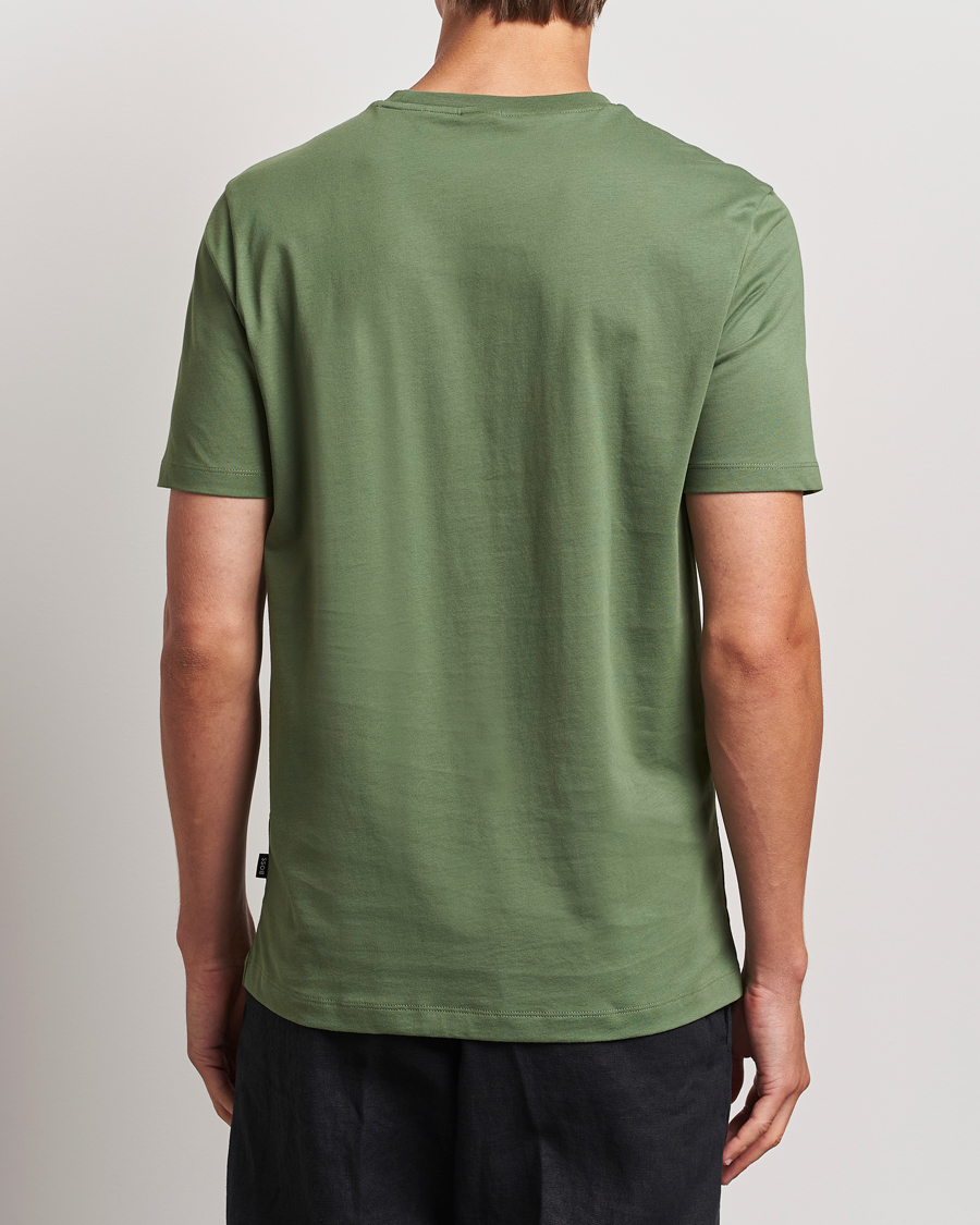 Men | T-Shirts | BOSS BLACK | Thompson Crew Neck T-Shirt Open Green