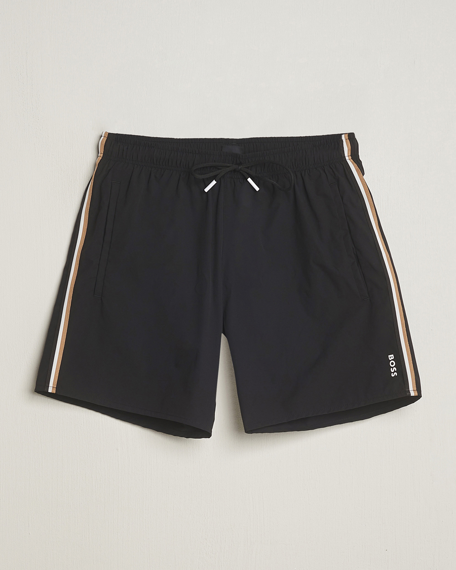 Men | Swimwear | BOSS BLACK | Iconic Swimshorts Black