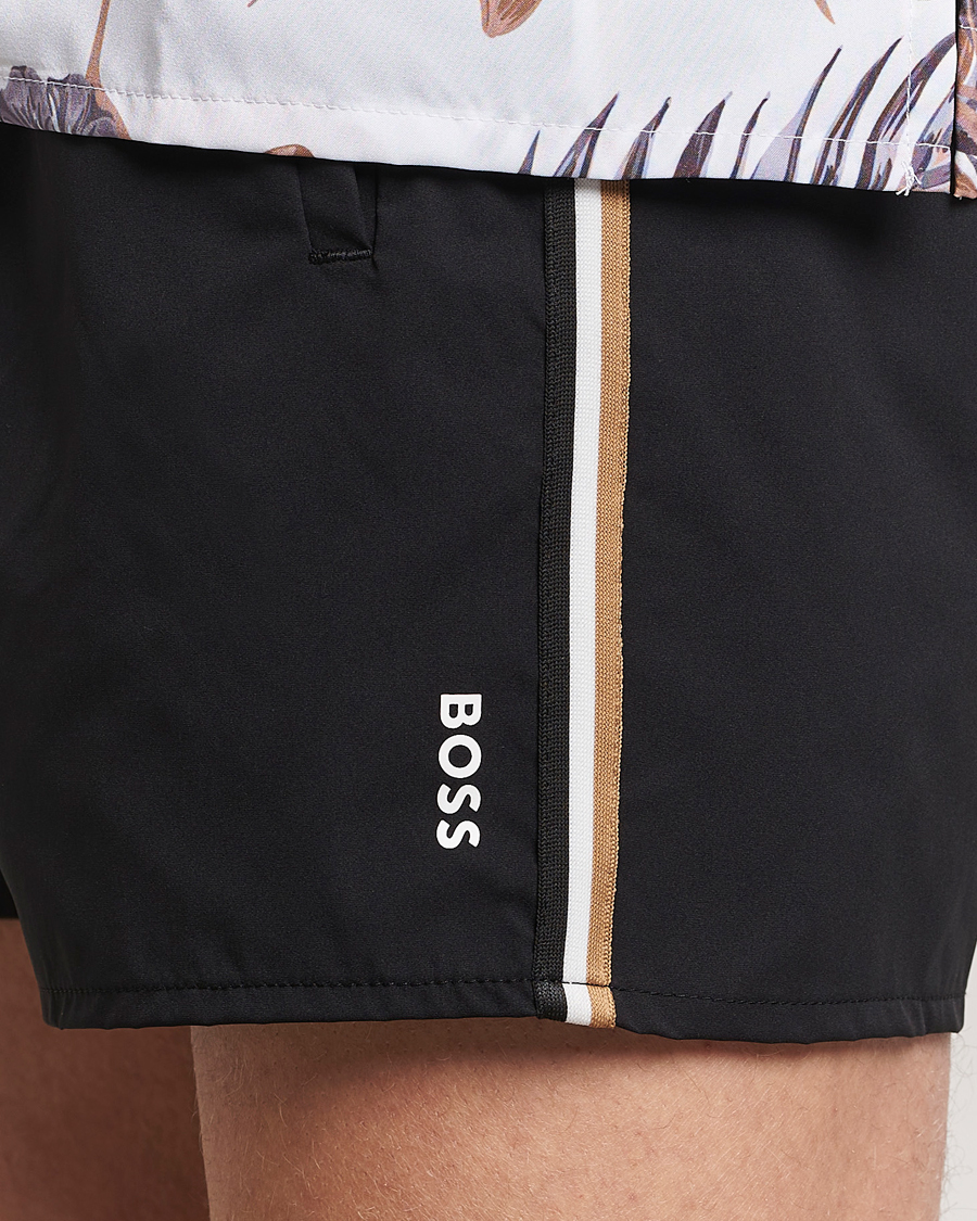 Men | Swimwear | BOSS BLACK | Iconic Swimshorts Black