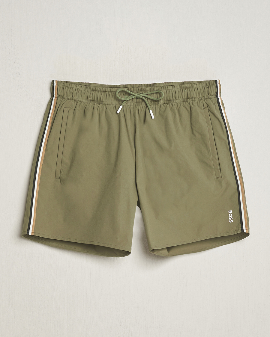 Men | Swimwear | BOSS BLACK | Iconic Swimshorts Green
