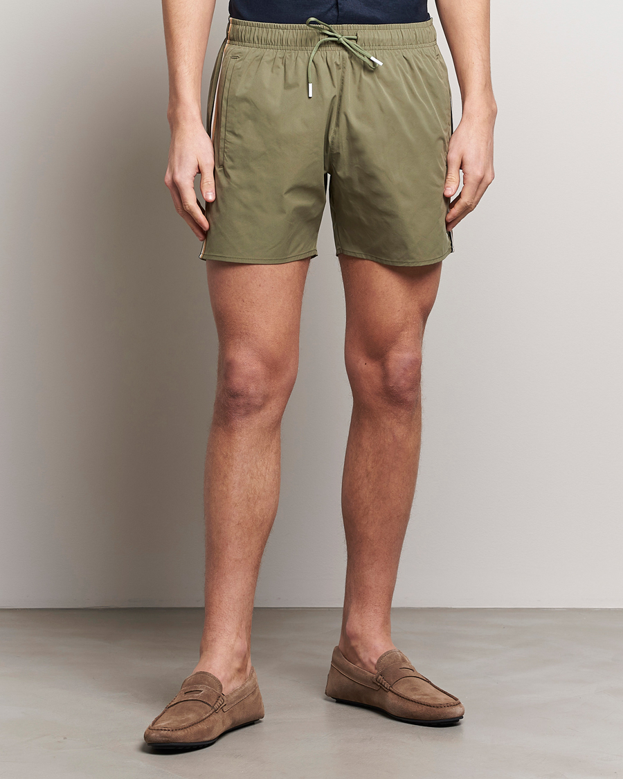 Men | Swimwear | BOSS BLACK | Iconic Swimshorts Green
