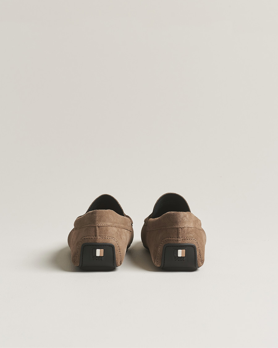 Men | BOSS BLACK Noel Car Shoe Suede Medium Beige | BOSS BLACK | Noel Car Shoe Suede Medium Beige