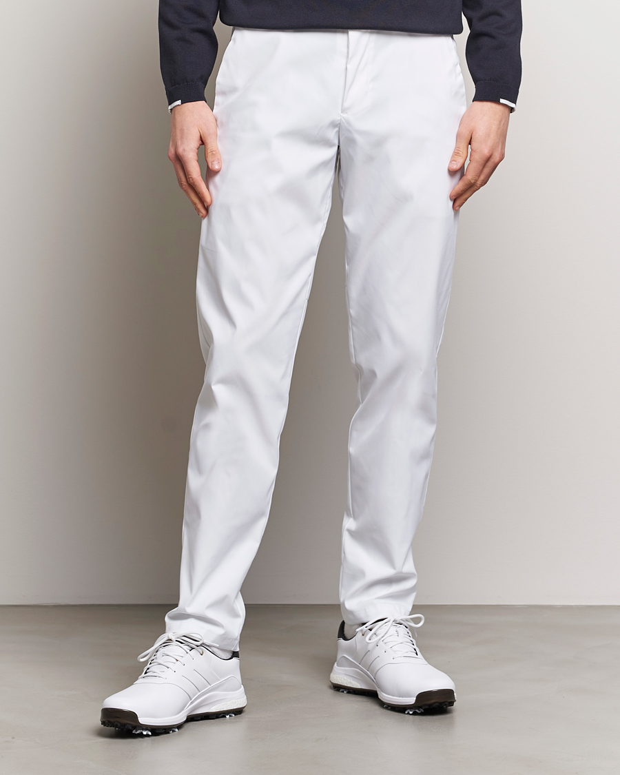 Men | What's new | BOSS GREEN | Phoenix Golf Trousers White
