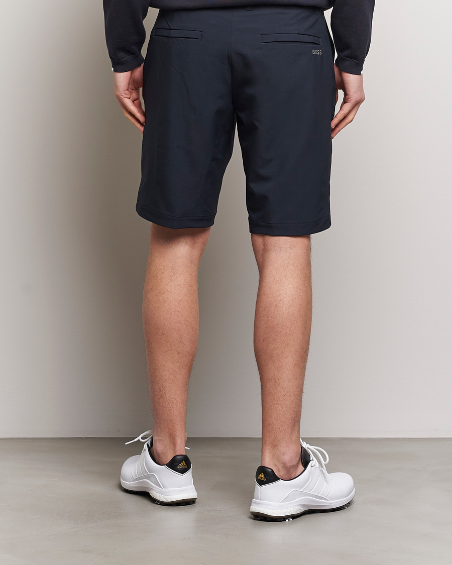 Men | Shorts | BOSS GREEN | Commuter Golf Shorts Dark Blue