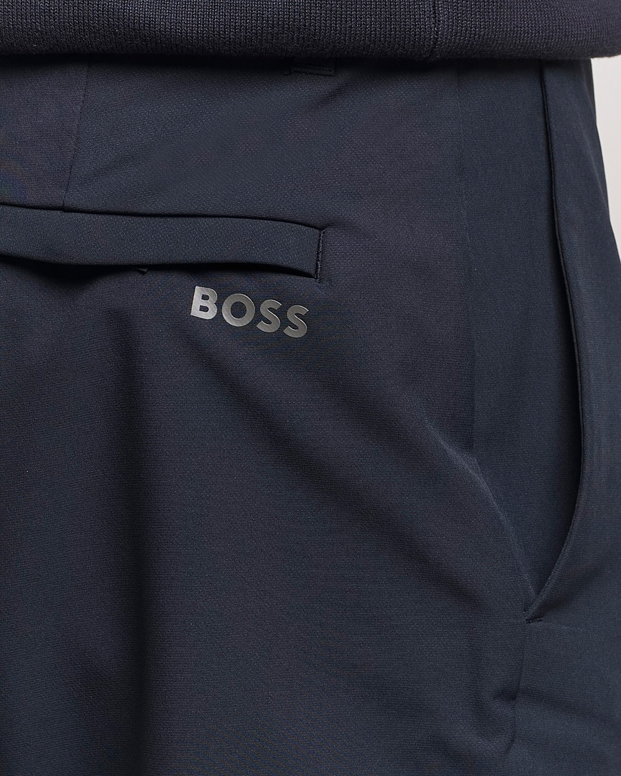 Men | Shorts | BOSS GREEN | Commuter Golf Shorts Dark Blue