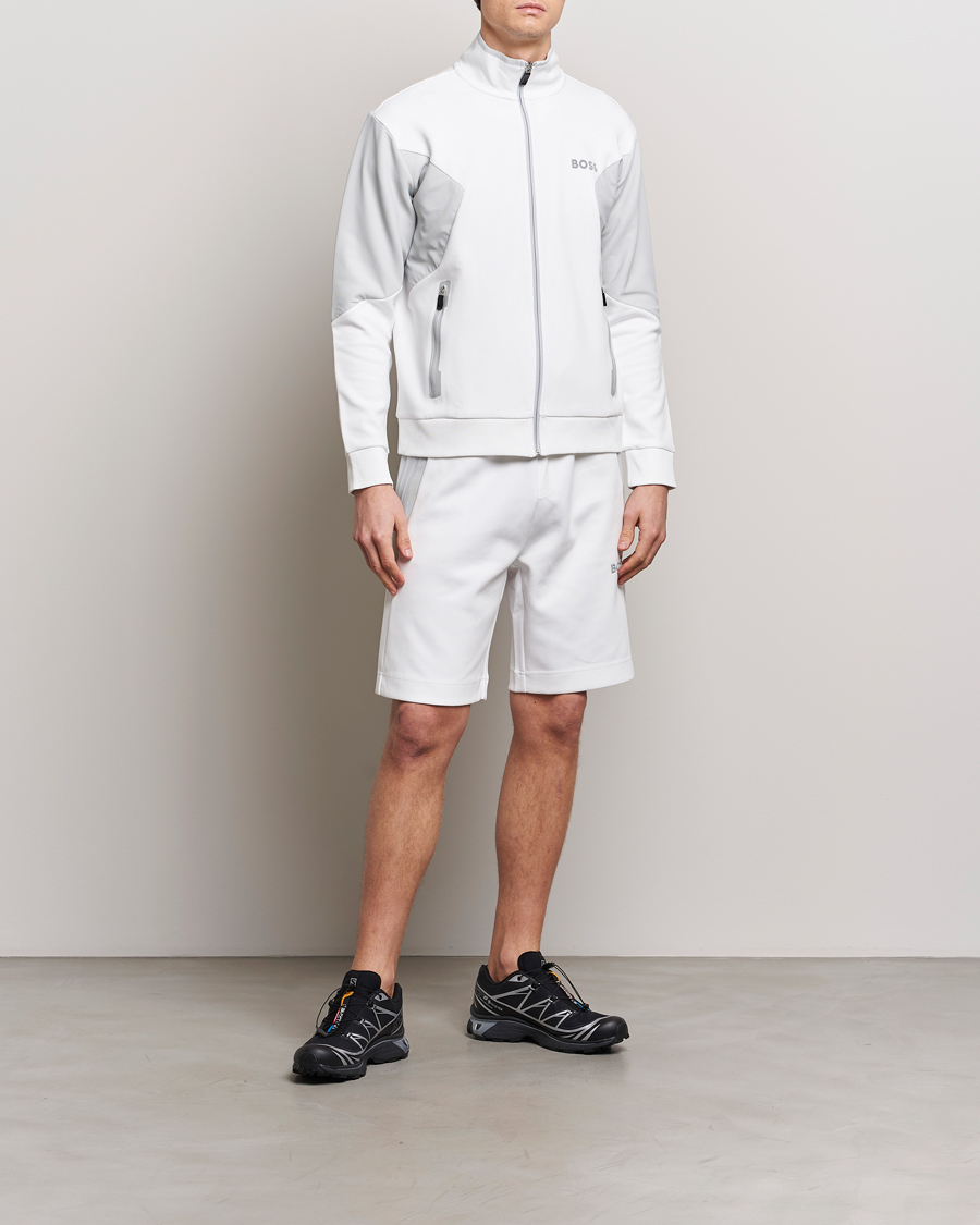 Men | Shorts | BOSS GREEN | Headlo Sweatshorts White
