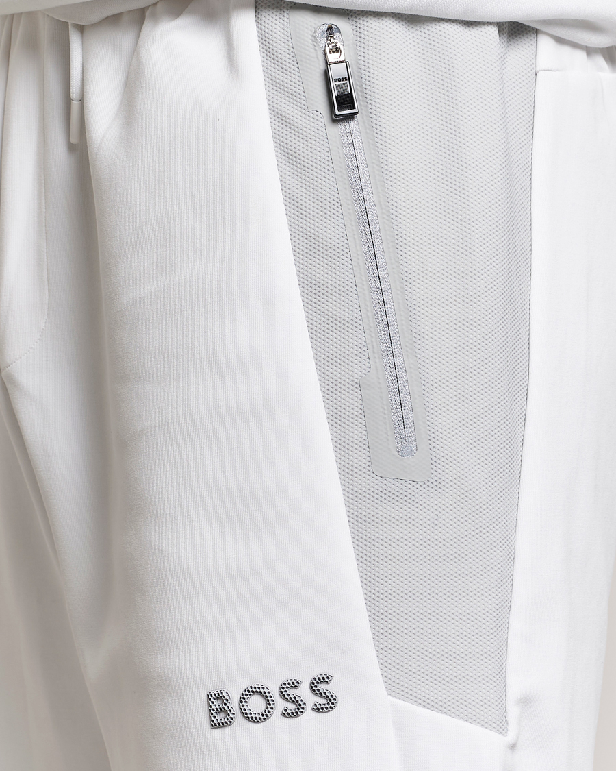 Men | Shorts | BOSS GREEN | Headlo Sweatshorts White