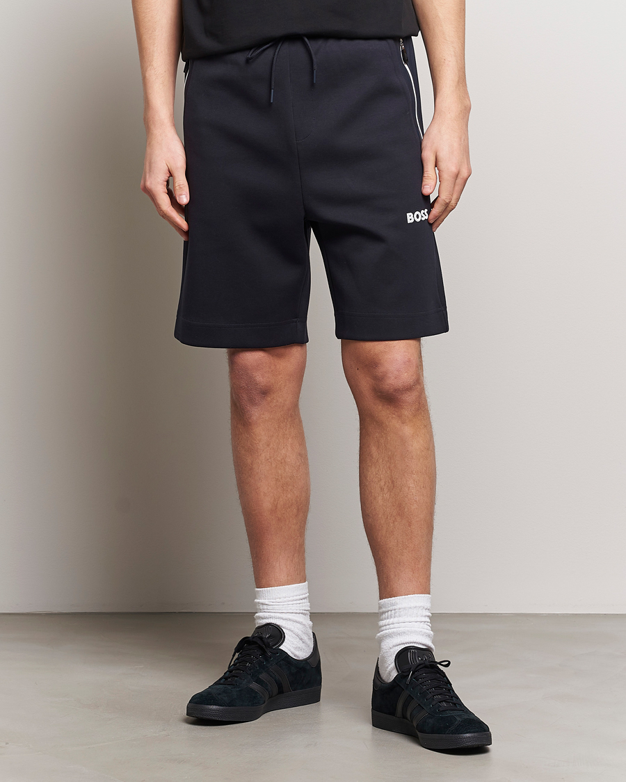 Men | Shorts | BOSS GREEN | Headlo Sweatshorts Dark Blue