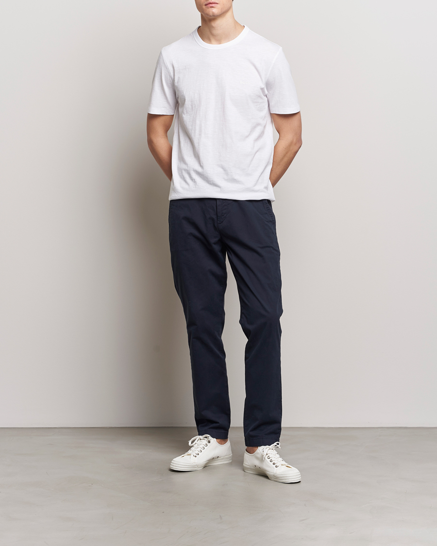 Men | T-Shirts | BOSS ORANGE | Tegood Crew Neck T-Shirt White