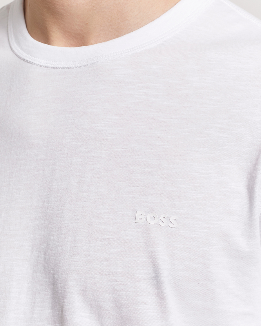 Men | T-Shirts | BOSS ORANGE | Tegood Crew Neck T-Shirt White