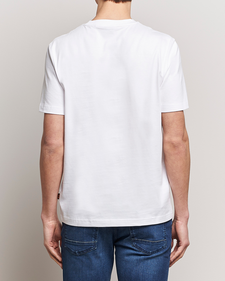 Men | T-Shirts | BOSS ORANGE | Tucan Printed Crew Neck T-Shirt Natural