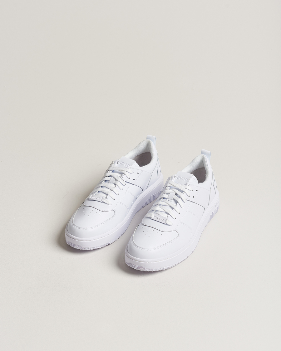 Men |  | HUGO | Kilian Leather Sneaker White