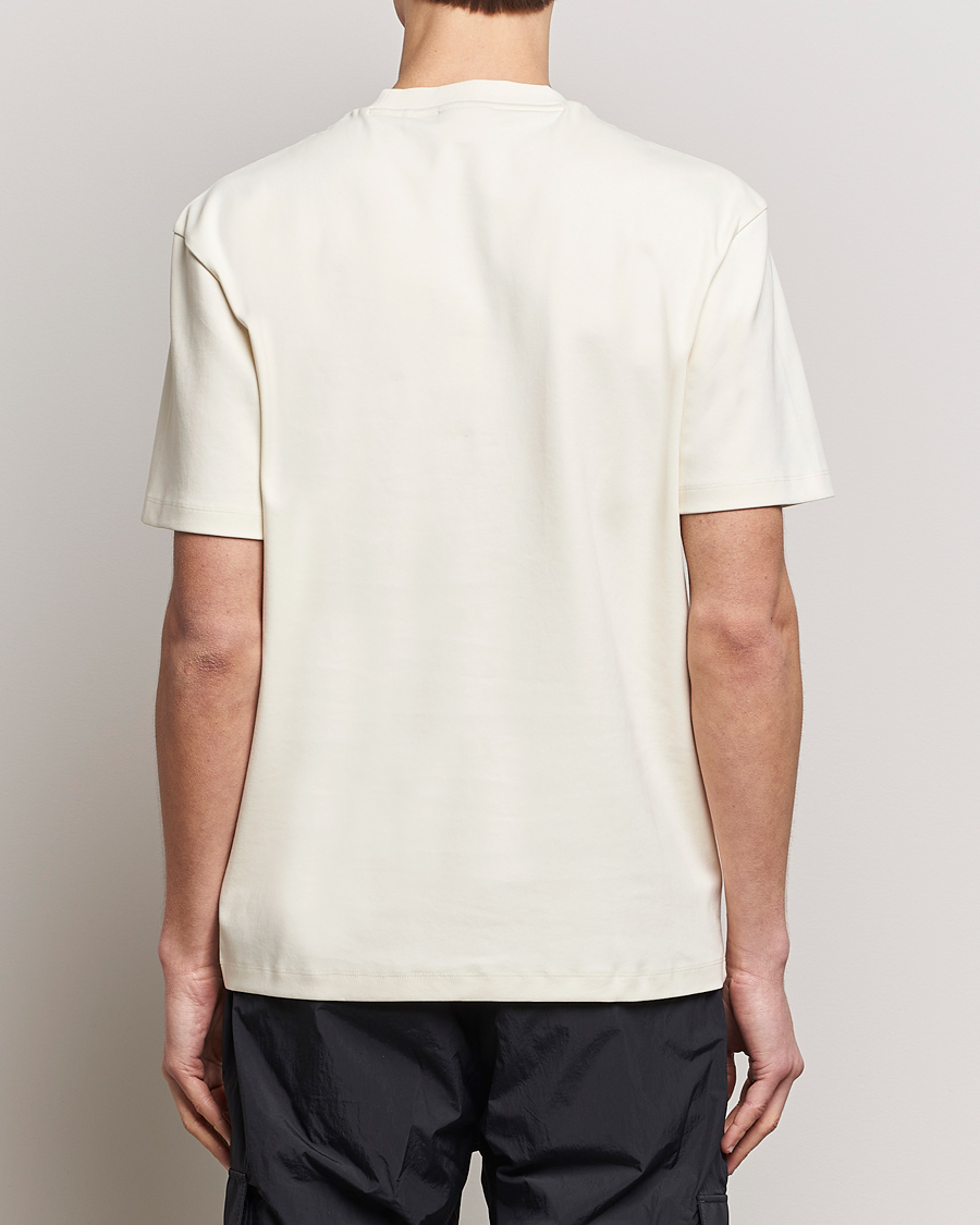 Men | T-Shirts | HUGO | Dalile Logo Crew Neck T-Shirt Open White