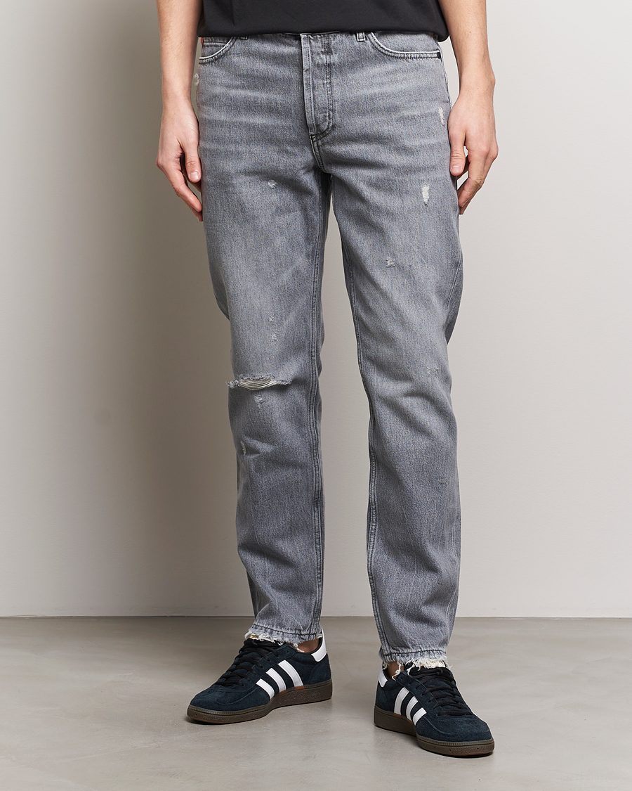 Jean Hugo 634 Coupe Tapered Noir – Denim Stretch Confortable – 72% Coton, 20% Coton Recyclé, 7% élastomère, 1% élasthanne