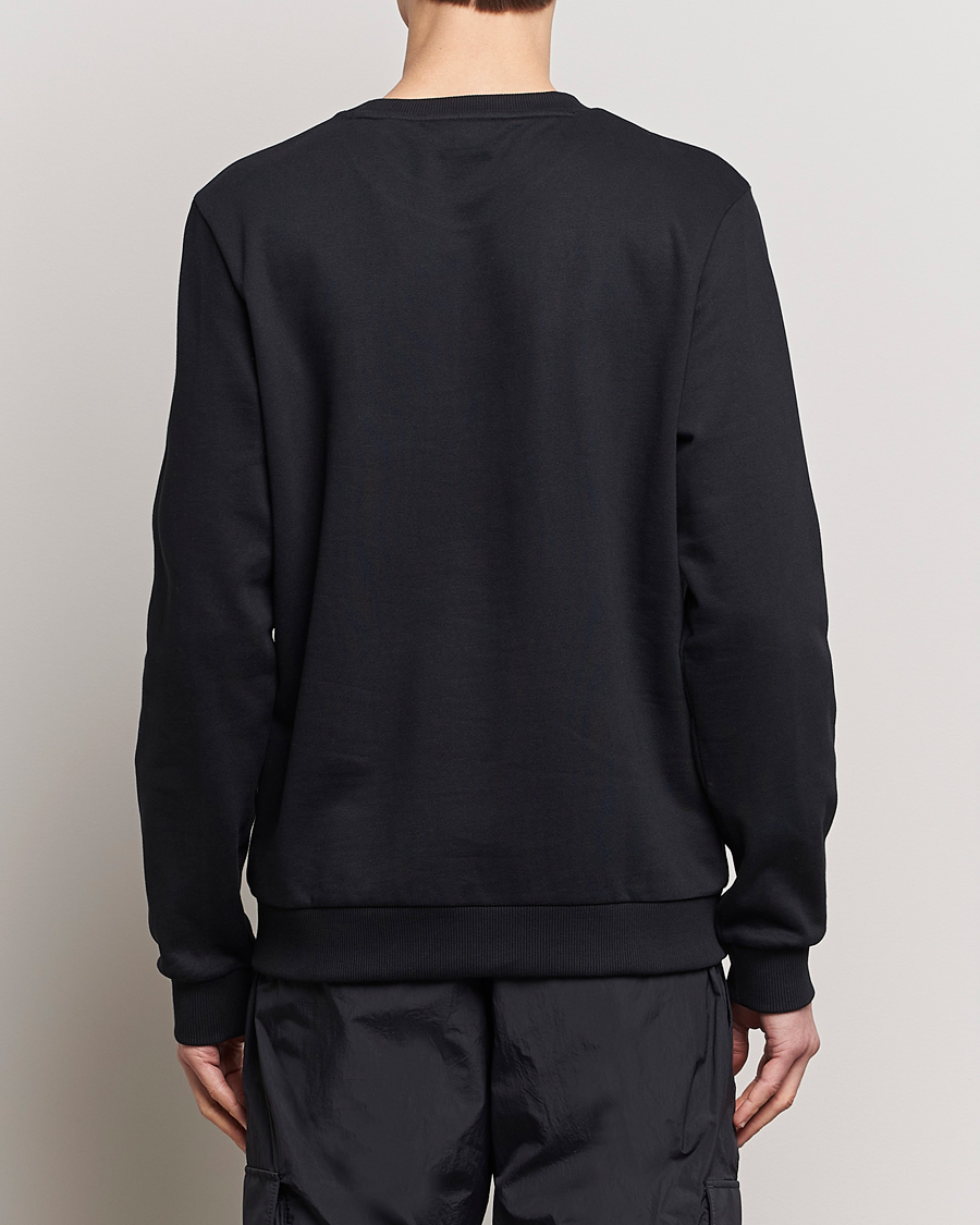 Men | Sweaters & Knitwear | HUGO | Duragol Printed Logo Sweatshirt Black