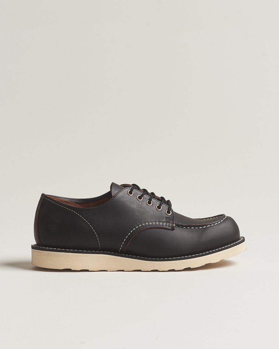 Men | Oxford Shoes | Red Wing Shoes | Moc Toe Oxford Black Prairie Leather