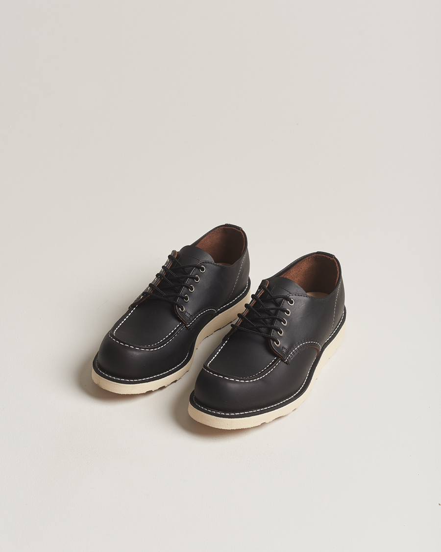 Men |  | Red Wing Shoes | Shop Moc Toe Black Prairie Leather