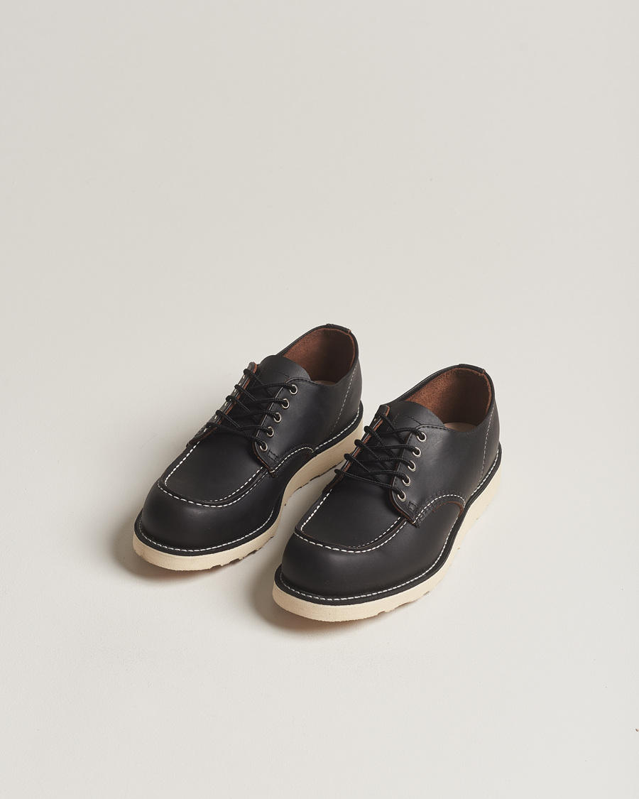 Men | Oxford Shoes | Red Wing Shoes | Moc Toe Oxford Black Prairie Leather