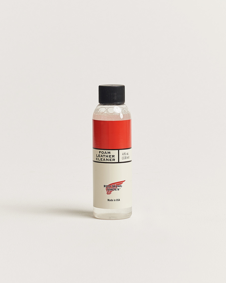 Men | Shoe Care | Red Wing Shoes | Foam Leather Cleaner