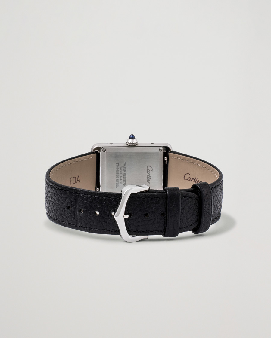 Men | Cartier Pre-Owned Tank Muste de Cartier WSTA0041 Silver | Cartier Pre-Owned | Tank Muste de Cartier WSTA0041 Silver