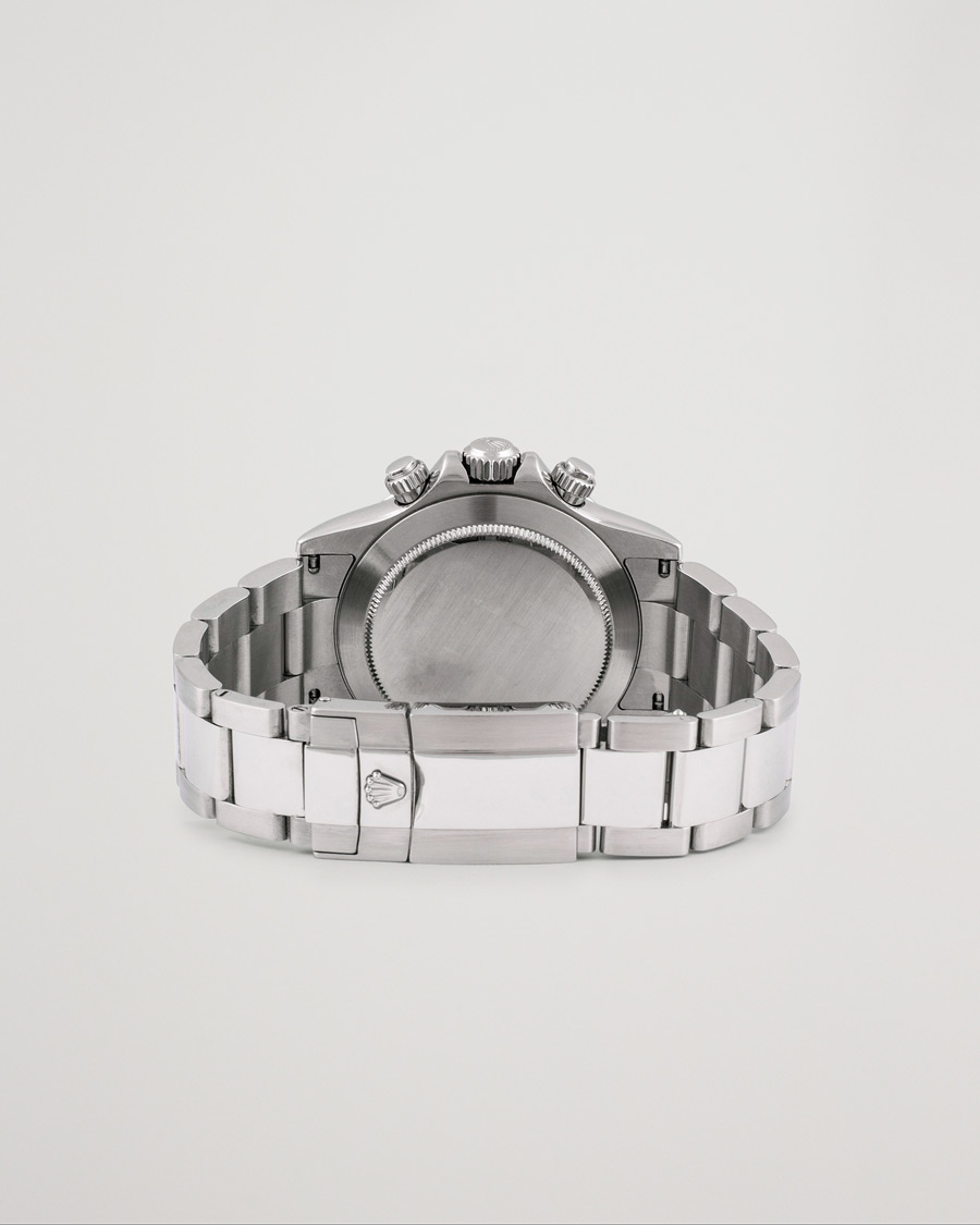 Men | Rolex Pre-Owned Daytona Black dial Steel 116520 Silver | Rolex Pre-Owned | Daytona Black dial Steel 116520 Silver